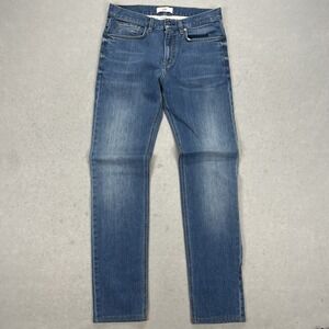 Spoke Jeans‎ Men's Size 30x30 Build A Classic Straight Leg Blue Stretch Waist